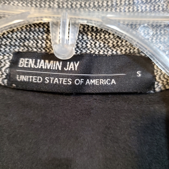 Benjamin Jay open front drape cardigan cotton blend - Picture 4 of 8